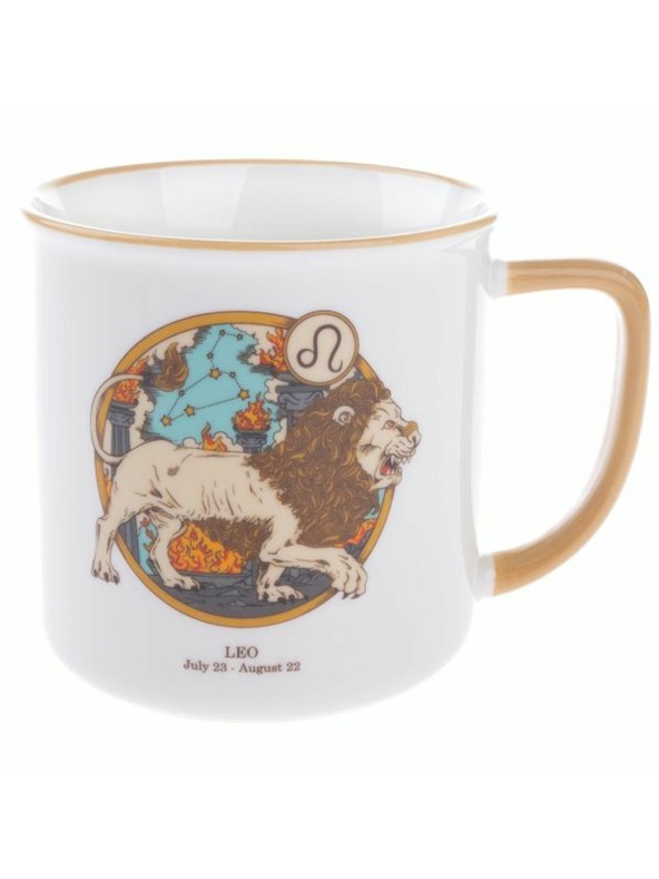 Casa de Engel Porculanska šalica, Zodijak - Lav, 460ml, 6/36