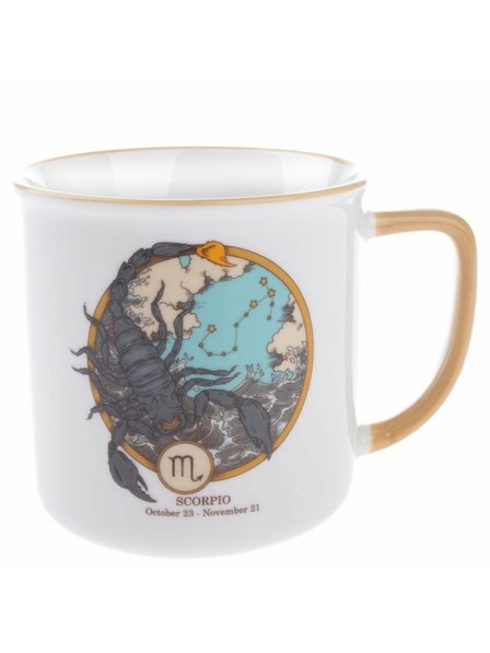 Casa de Engel Porculanska šalica, Zodijak - Škorpion, 460ml, 6/36