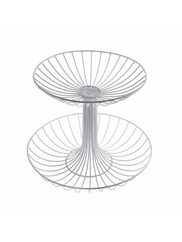 Casa de Engel Metalna polica, bijela, 0/4