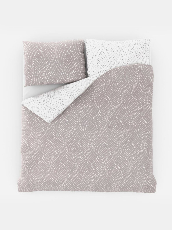 Kvalitex Francuska pamučna posteljina NORDIC COLLECTION 200x200, 70x90cm ASTRA