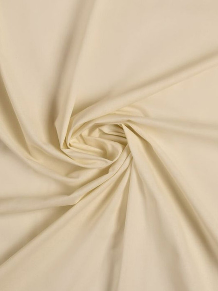 Kvalitex Pamučna rastezljiva plahta 90x200cm krem Kvalitex