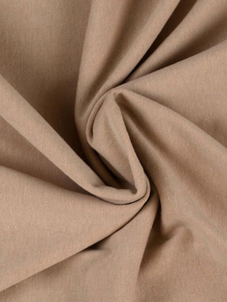 Kvalitex Jersey plahta 140x200cm svijetlo bež