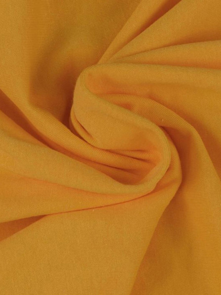 Kvalitex Plahta od žerseja 140x200cm tamnožuta