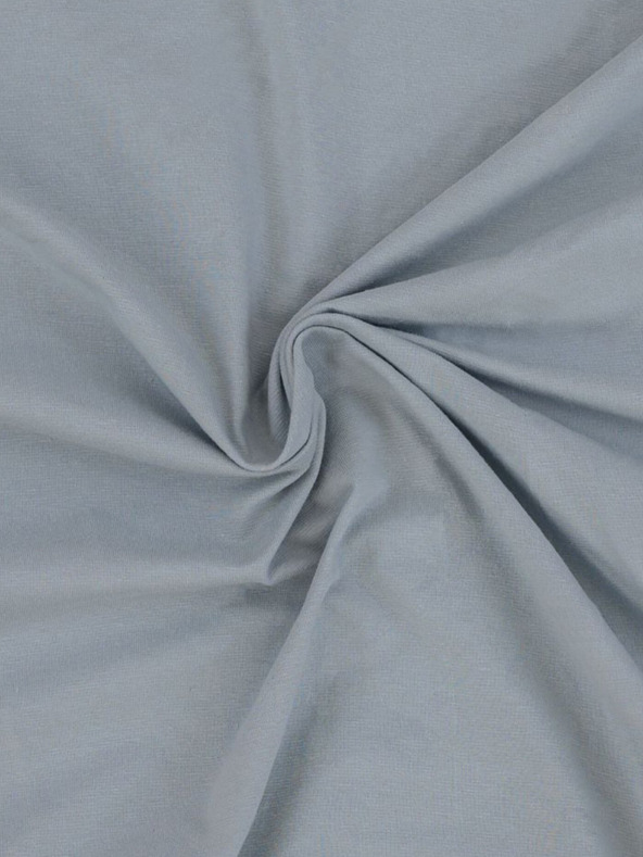 Kvalitex Jersey plahta s likrom 120x200cm svijetlo siva Kvalitex