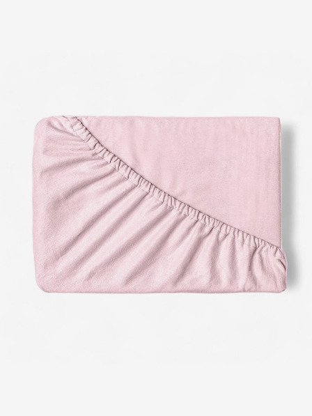 Kvalitex Plahta od flanela 140x200cm svijetloružičasta
