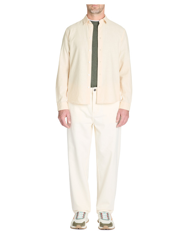 Celio Celio Lachambray bež muška košulja