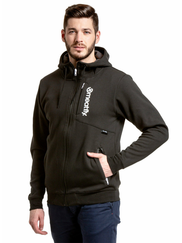 Meatfly Meatfly muška tehnička dukserica Lightyear Black | Crna | Veličina