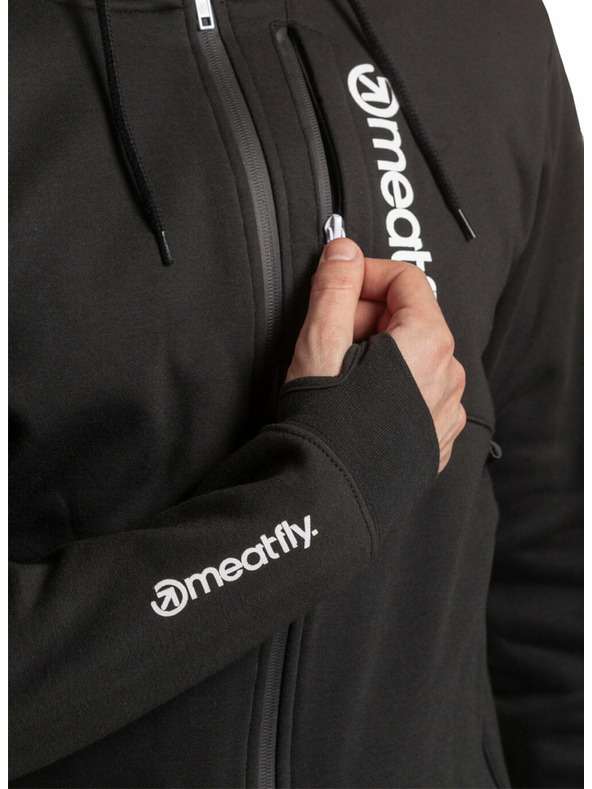 Meatfly Meatfly muška tehnička dukserica Lightyear Black | Crna | Veličina
