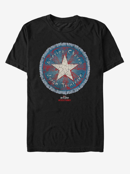 ZOOT.Fan Crna unisex majica kratkih rukava Marvel Game Over