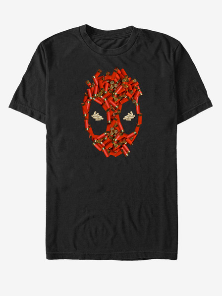 ZOOT.Fan Crna unisex majica kratkih rukava Marvel Shell Cases