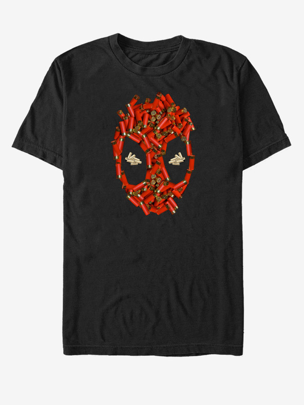 ZOOT.Fan Crna unisex majica kratkih rukava Marvel Shell Cases