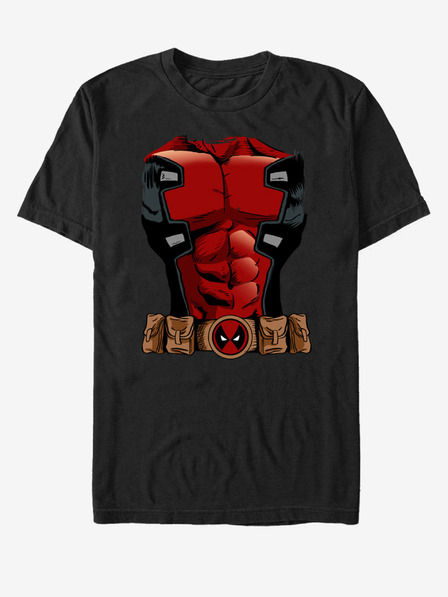 ZOOT.Fan Crna uniseks majica kratkih rukava Marvel Deadpool Armor