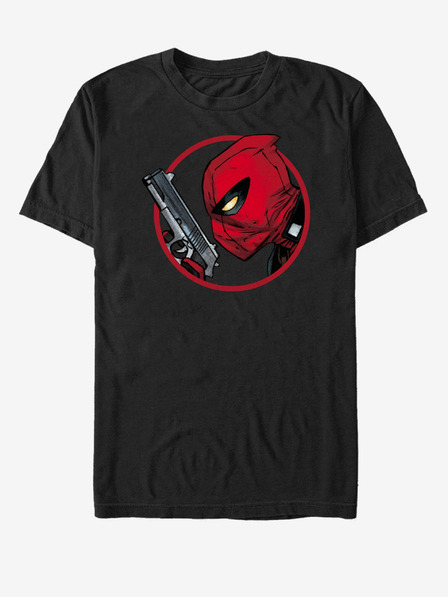 ZOOT.Fan Crna unisex majica kratkih rukava Marvel Dead Crest