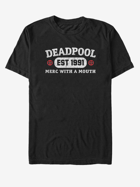 ZOOT.Fan Crna unisex Marvel Athletic Merc majica