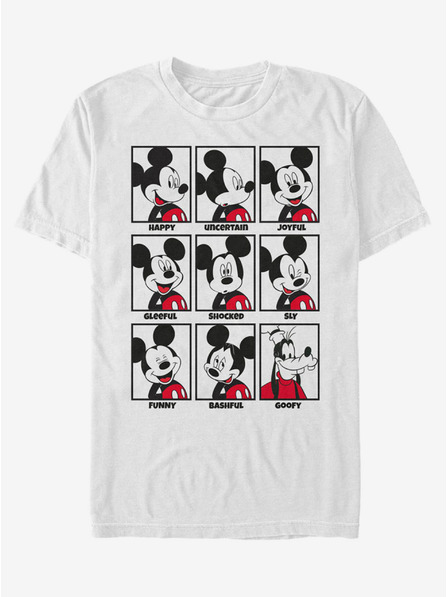 ZOOT.Fan Bijela Disney Mickey Mood muška majica