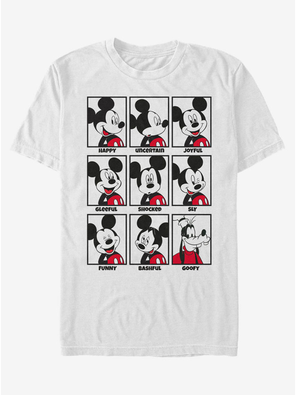 ZOOT.Fan Bijela Disney Mickey Mood muška majica