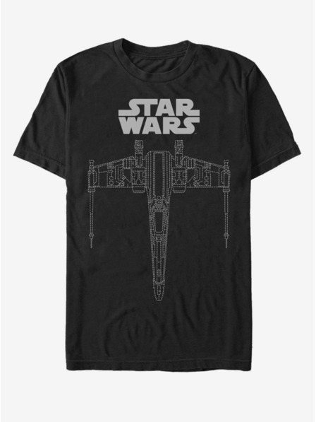 ZOOT.Fan Star Wars X-wing dash crna muška majica