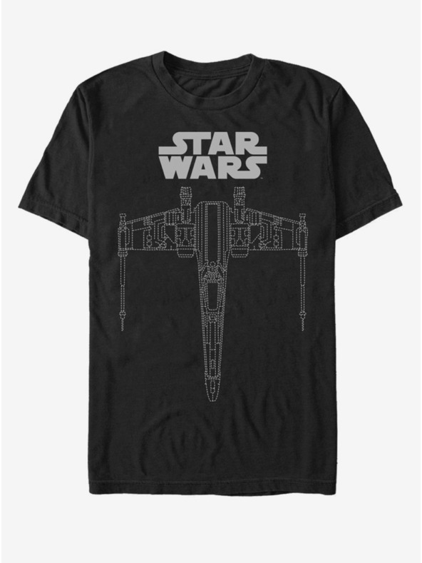 ZOOT.Fan Star Wars X-wing dash crna muška majica