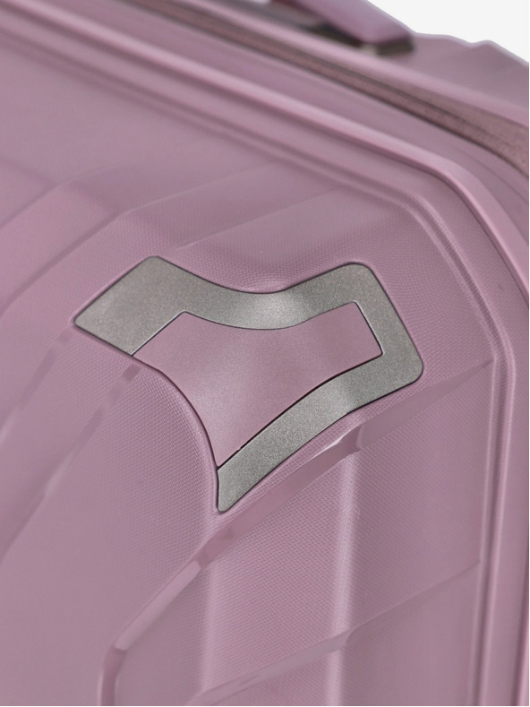 Travelite Ženski ružičasti putni kofer Travelite Elvaa 4w M Rosé