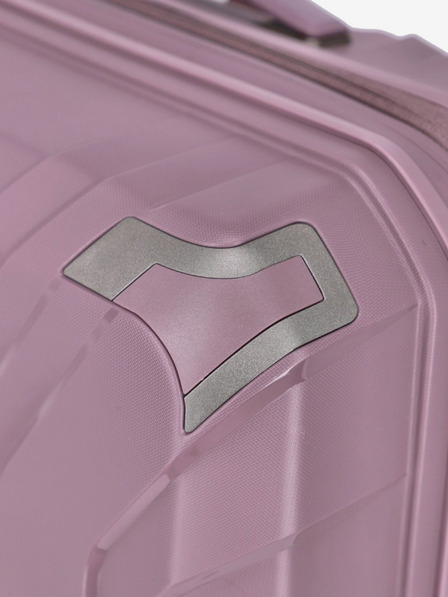 Travelite Ženski ružičasti putni kofer Travelite Elvaa 4w M Rosé