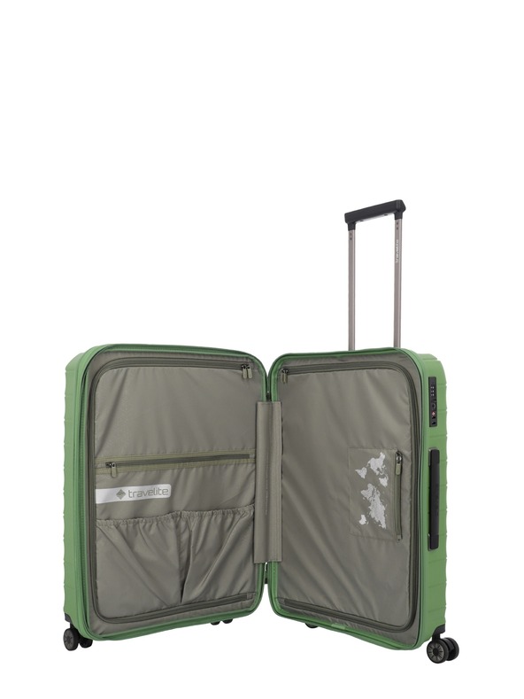 Travelite Travelite Mooby M Green kofer