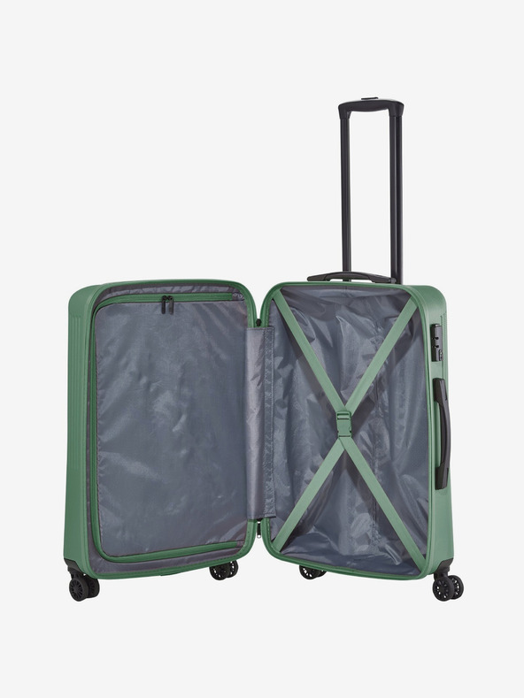 Travelite Set od tri putna kofera u boji Travelite Bali S, M, L Green