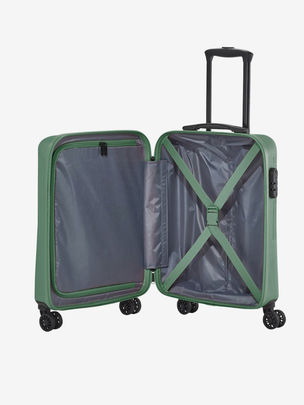 Travelite Set od tri putna kofera u boji Travelite Bali S, M, L Green