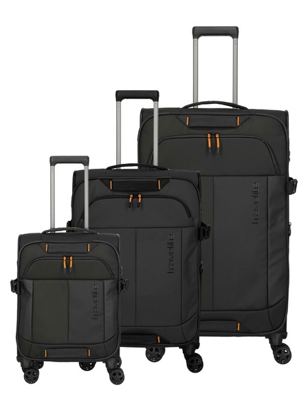 Travelite Set putnih kofera Travelite Briize S,M,L Black