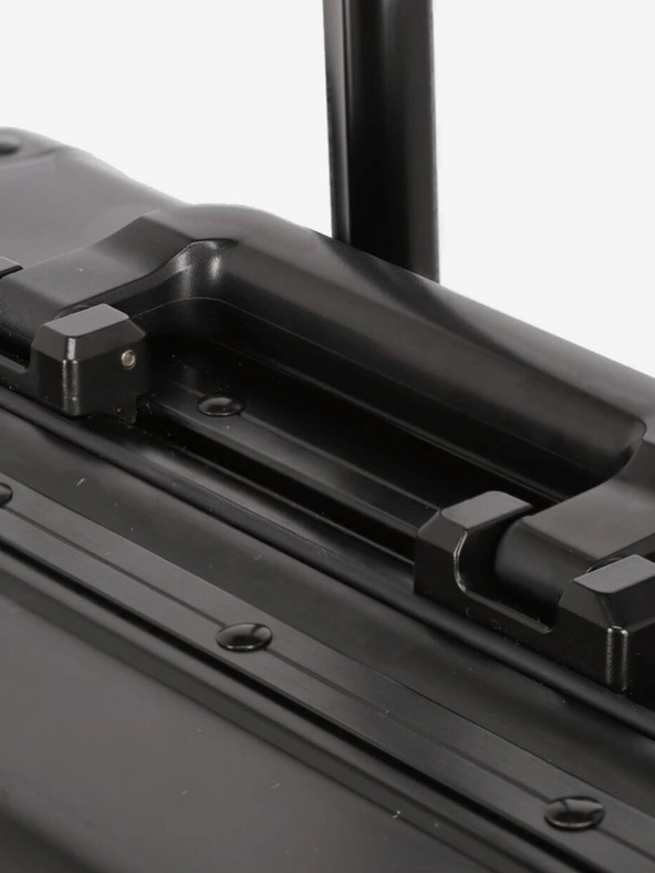 Travelite Crni putni kovčeg Travelite Next 4w S Prednji džep