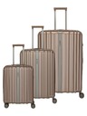 Travelite Set putnih kofera Travelite Paros 4w S,M,L Cappuccino
