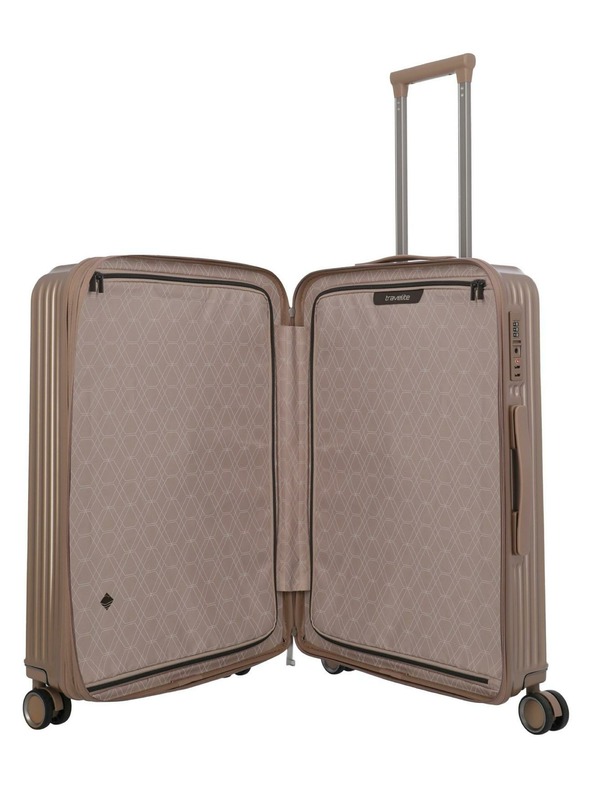Travelite Putni kofer Travelite Paros 4w M Cappuccino
