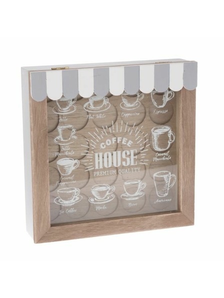 Casa de Engel Drvena posuda za kapsule, 4/16