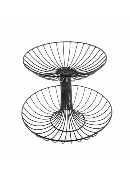 Casa de Engel Metalna polica, crna, 0/4