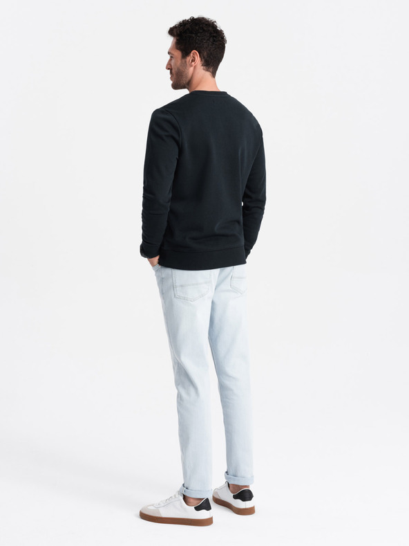 Ombre Clothing Muška pamučna dukserica BASIC Ombre Clothing