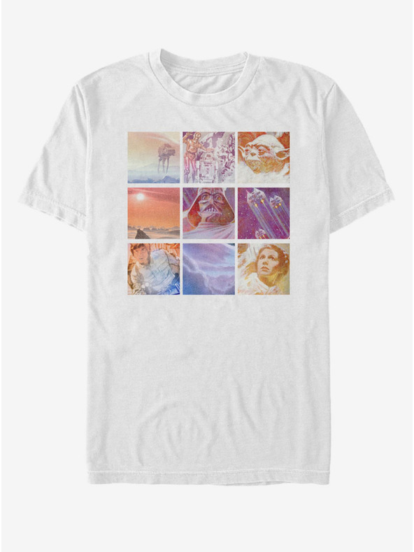 ZOOT.Fan Star Wars Three By Three bijela muška majica