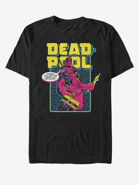 ZOOT.Fan Crna unisex majica kratkih rukava Marvel Name Change