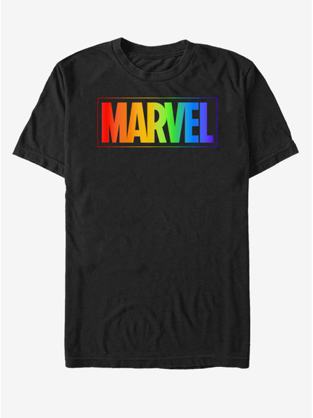 ZOOT.Fan Black Marvel Rainbow Marvel muška majica kratkih rukava