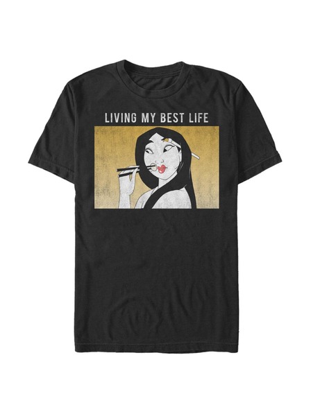 ZOOT.Fan Crna Disney Mulan Meme muška majica kratkih rukava