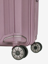 Travelite Ženski ružičasti putni kofer Travelite Elvaa 4w L Rosé