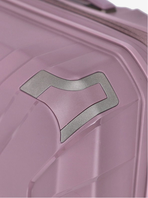 Travelite Ženski ružičasti putni kofer Travelite Elvaa 4w L Rosé