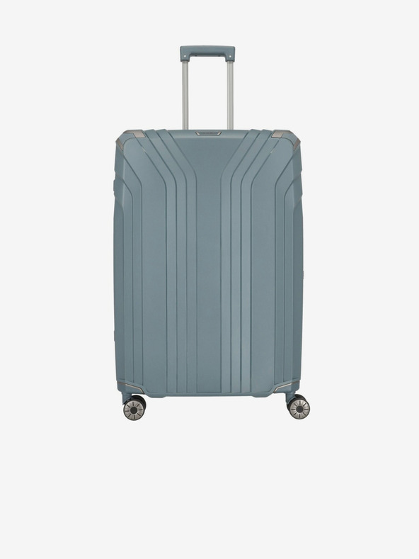 Travelite Sivo-plavi putni kofer Travelite Elvaa 4w L