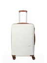 Travelite Kofer Travelite Bali M White/Cognac