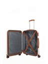 Travelite Kofer Travelite Bali M White/Cognac