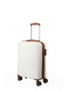 Travelite Travelite Bali S White/Cognac kofer