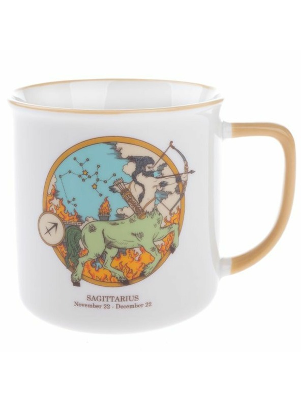 Casa de Engel Porculanska šalica, Zodijak - Strijelac, 460ml, 6/36