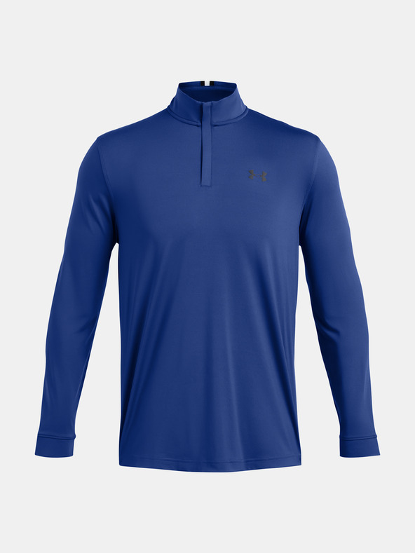 Under Armour Muška majica Under Armour UA Playoff 1/4 Zip-BLU