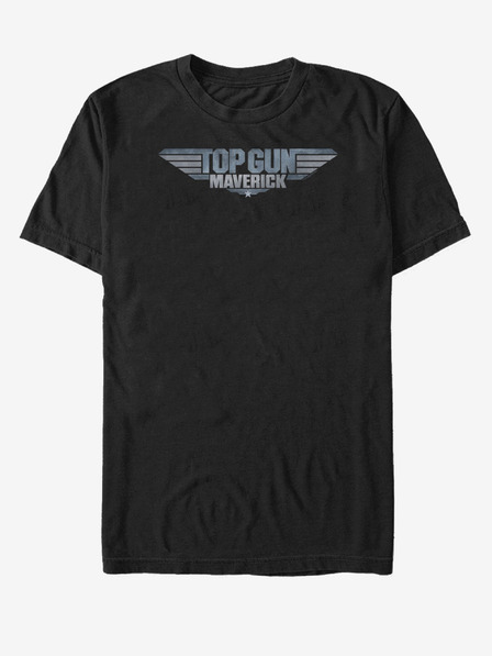 ZOOT.Fan Crna unisex majica s logotipom Paramount Mav