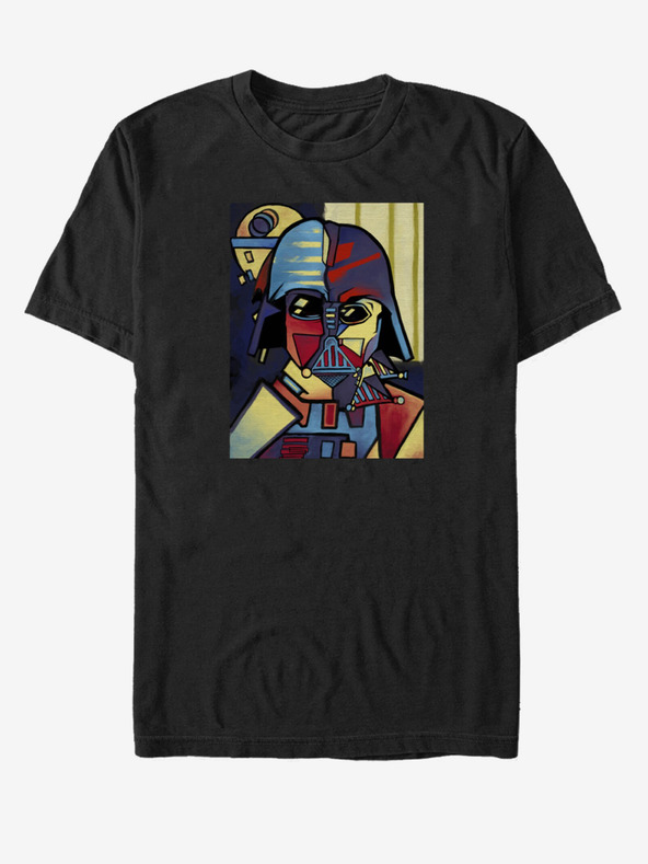ZOOT.Fan Star Wars Picasso Vader crna unisex majica