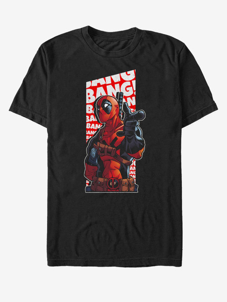 ZOOT.Fan Crna unisex majica kratkih rukava Marvel Bang Bang Bang
