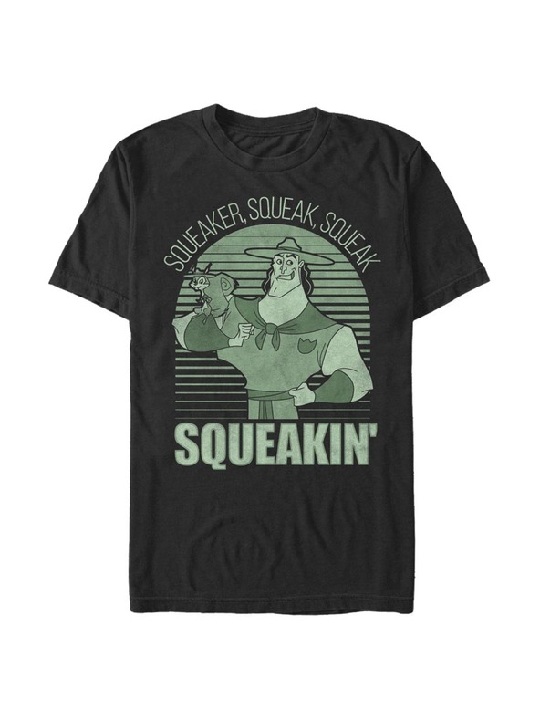 ZOOT.Fan Crna Disney Squeakin muška majica kratkih rukava